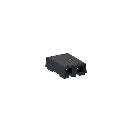 Commscope 4-PORT SURFACE MT UNLOADED, ICONABLE M-SERIES, 107952475 BLACK 189430